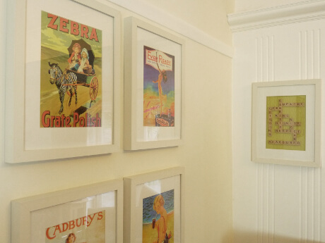 Wall-mounted prints