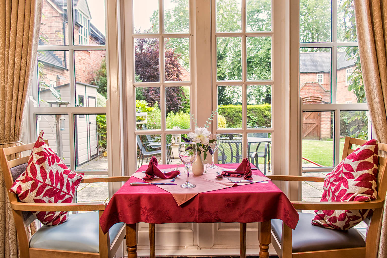 Dining room table and chairs